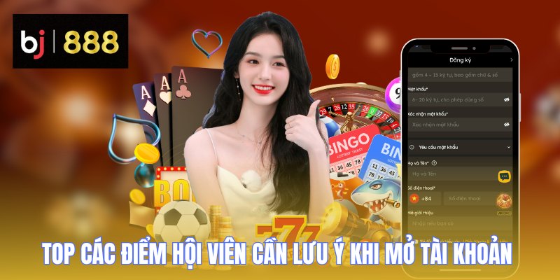 Đăng Ký BJ888 - Quy Trình 3 Bước Thao Tác Cực Dễ Dàng 3 dang ky bj888 luu y 1